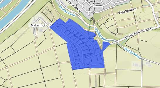Bodenrichtwertkarte Marbach am Neckar Hörnle